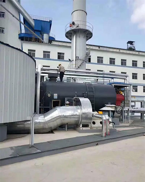 RLY series fuel and gas hot blast stove