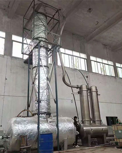 alcohol recovery tower